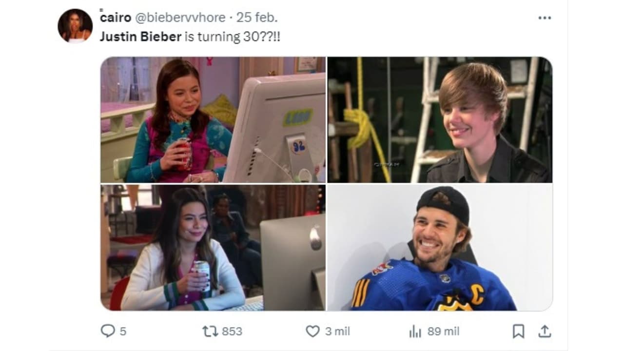 Justin Bieber cumple 30 años e Internautas reaccionan con memes
