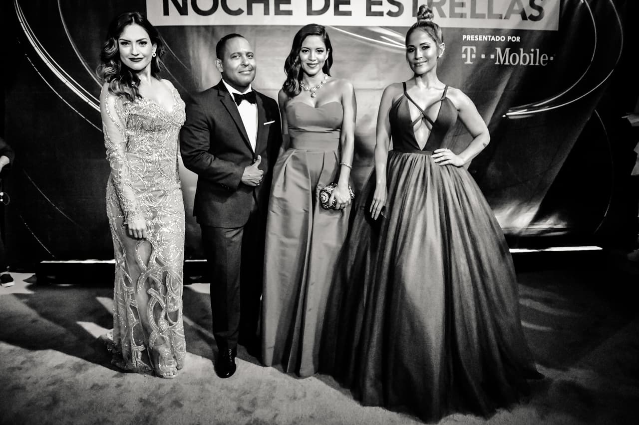 Michelle Galván, Tony Dandrades, Pamela Silva y Jackie Guerrido de Primer Impacto.