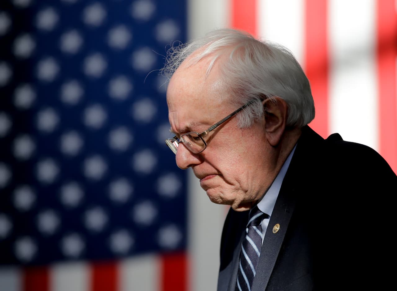Bernie Sanders tras conocer resultados en Nevada