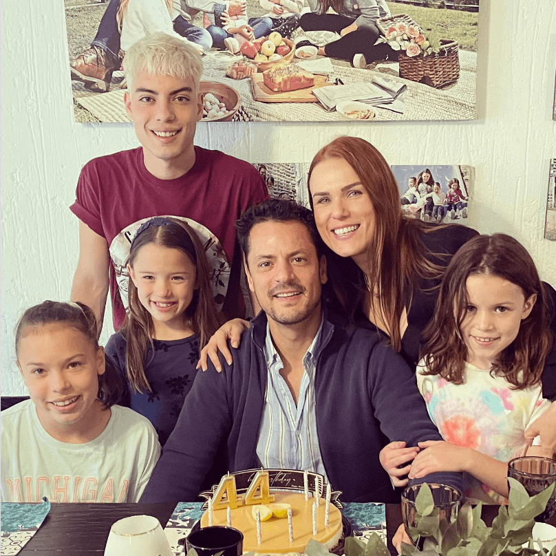 Mike Biaggio tiene 4 hijos