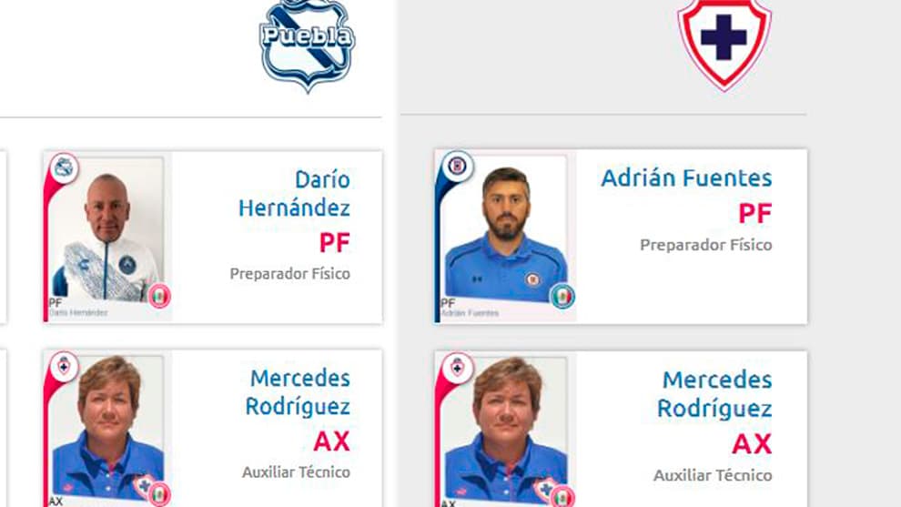 La auxiliar Mercedes Rodríguez alineó con Puebla y Cruz Azul en el Apertura 2018.