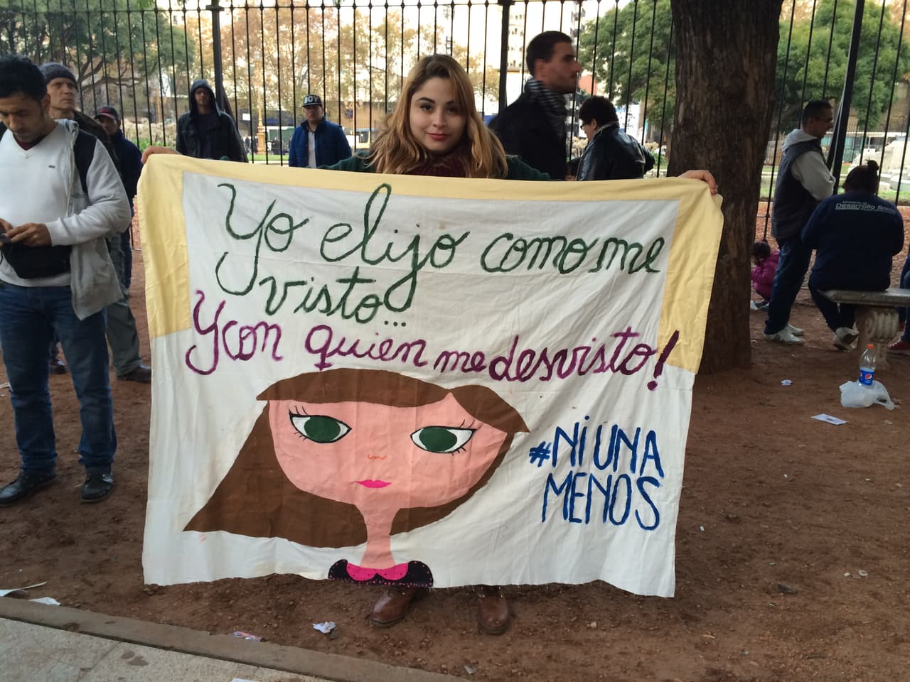 Daniela agrega: “A mí me gustaría salir a la calle tranquila y que nadie me diga nada por el simple hecho de ser mujer. Es una amenaza constante para nosotras”.