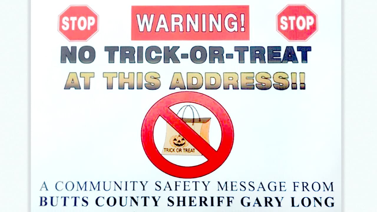 "Cuidado, no pidan dulces en esta casa": el aviso que un sheriff puso en las viviendas de agresores sexuales este Halloween