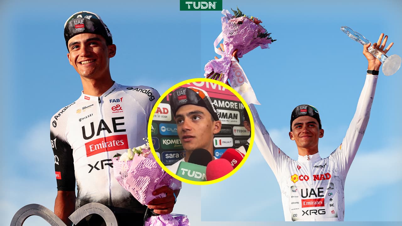 Isaac del Toro asegura que críticas lo motivaron en el Giro de Italia 