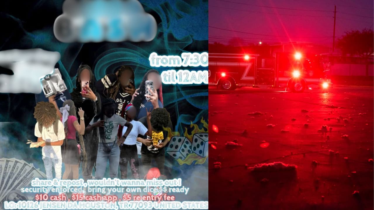 Cómo una "fiesta improvisada" terminó con dos adolescentes muertos y cuatro heridos en Houston