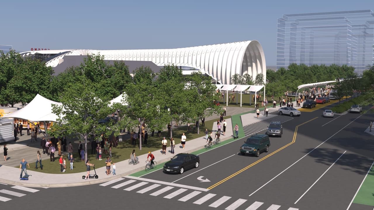 La estación de Fresno estaría ubicada en la calle H entre Fresno y Tulare. Según informes, la obra inicial en el Valle Central tendrá un costo máximo de 35 millones de dólares.