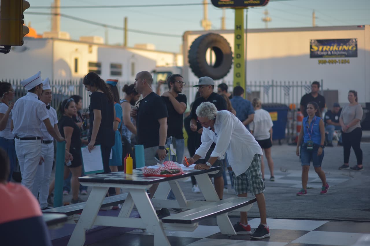 Para los participantes, era la primera vez en un set de grabación.