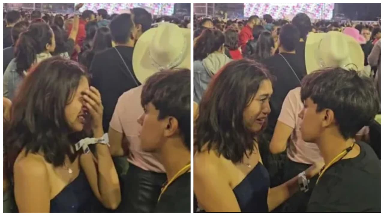 Pelea de novios antes del concierto de Taylor Swift en México se hace viral: "Ahorré por meses"