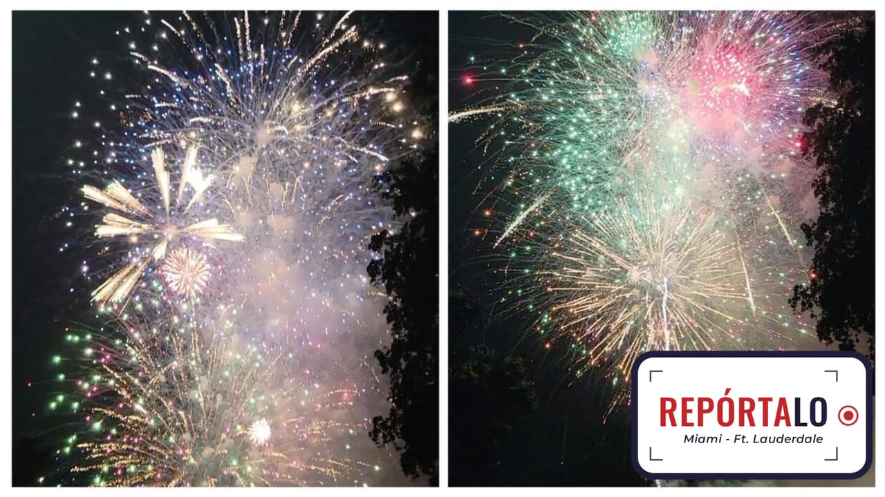 “Demasiado emocionante ver tanto colorido y formas de luces, simplemente espectacular”, dijo 
<b>Ingrid Contreras</b>, cuando vio el cielo lleno de luces de colores.