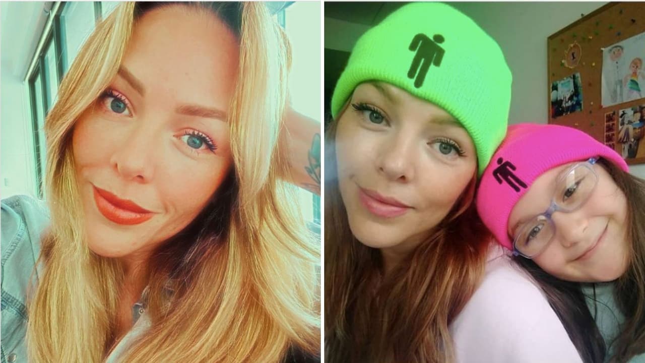 Erika de la Rosa recreó una foto del pasado para celebrar los 10 años de su hija Analucy