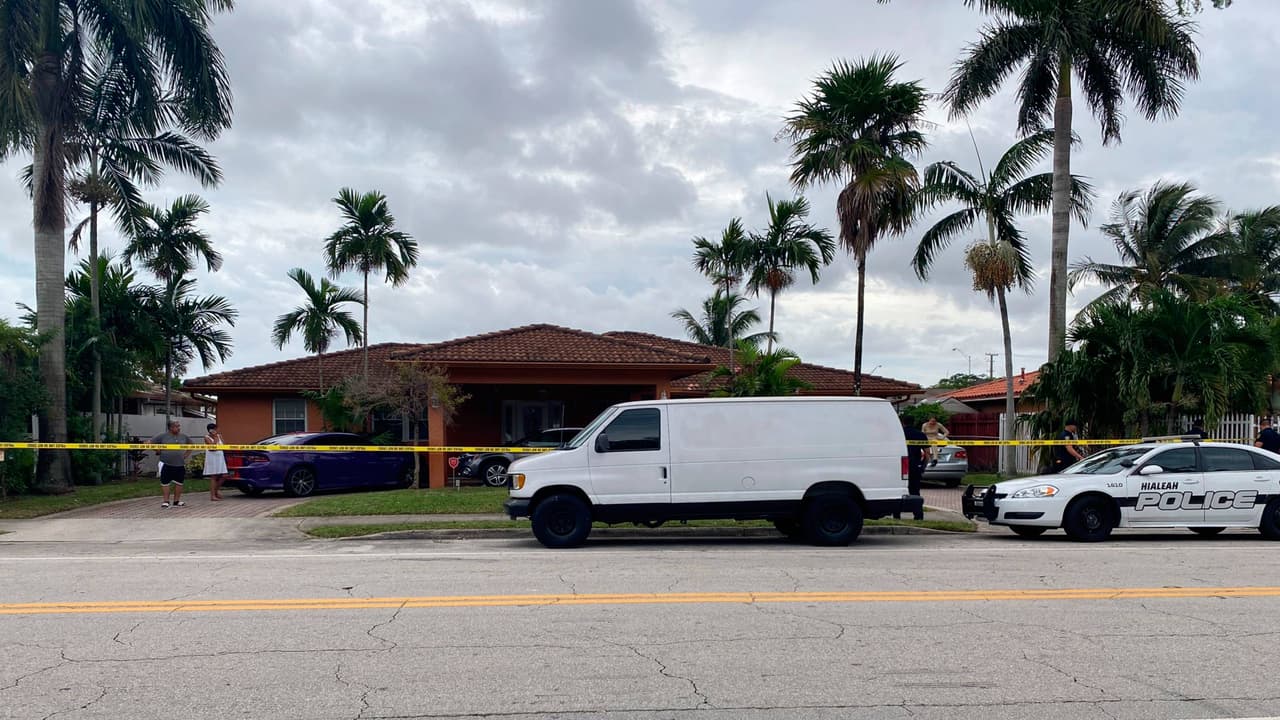 Policía investiga un robo a mano armada en una casa de Hialeah