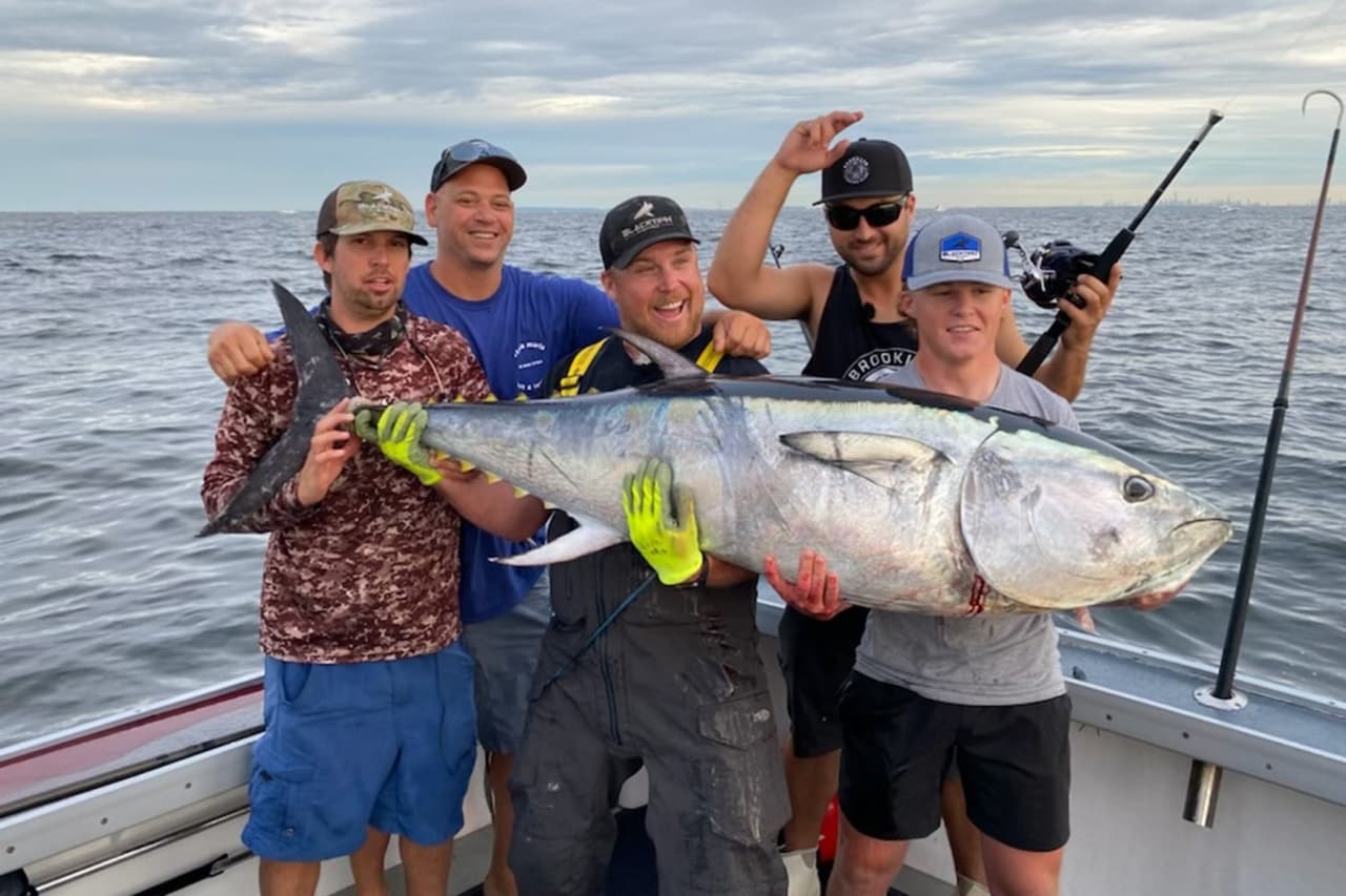 Kyle Colesanti, un pescador de 29 años, es uno de los muchos de la ciudad de Nueva York que se dedican a la pesca de trofeos de atún rojo del Atlántico, la mayor de las 15 especies, que puede medir hasta 13 pies de longitud y pesar hasta 2,000 libras. "Los barcos capturaban ocasionalmente 'fantasmas', que es como siempre nos referimos a los atunes porque los veíamos -saltando y reventando en la superficie- pero nunca los capturábamos", dijo Colesanti a The New Post. "Este año, llegaron a nuestras aguas, se instalaron, y los cazamos durante más de tres meses", agregó.