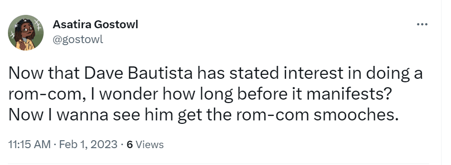 Opinión de fan sobre las declaraciones de Dave Bautista