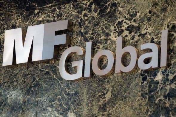 La bancarrota de MF Global, primera víctima de la crisis europea en Estados Unidos, representa la octava quiebra de gran importancia en el país desde 1980.