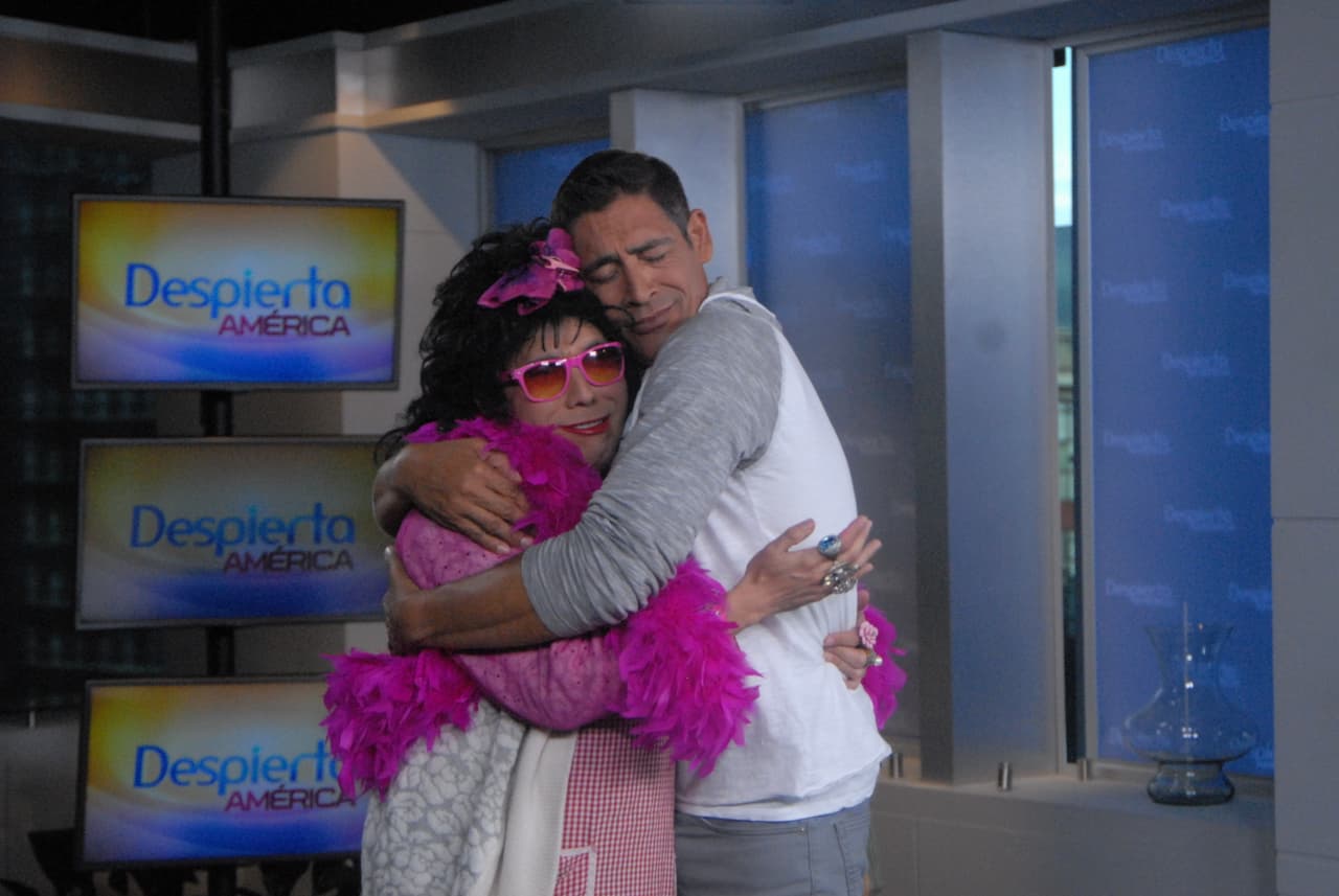 Doña Rosa aprovechó para agasajarse un poquito.