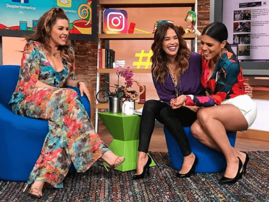 Para Alicia fue muy divertido poder despertar a nuestra gente con alegría y optimismo.