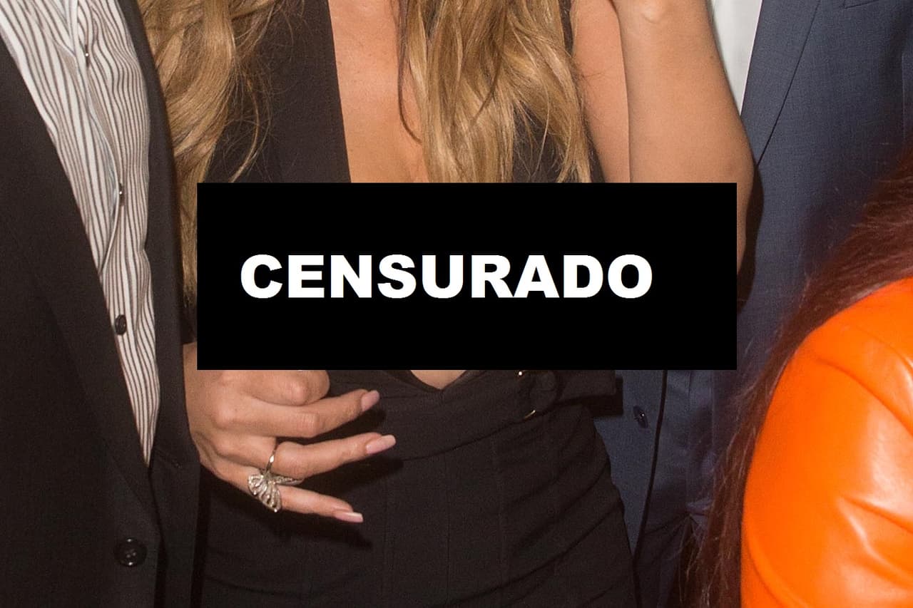 Los acercamientos de la lente revelaron una parte nada conocida de Mariah.