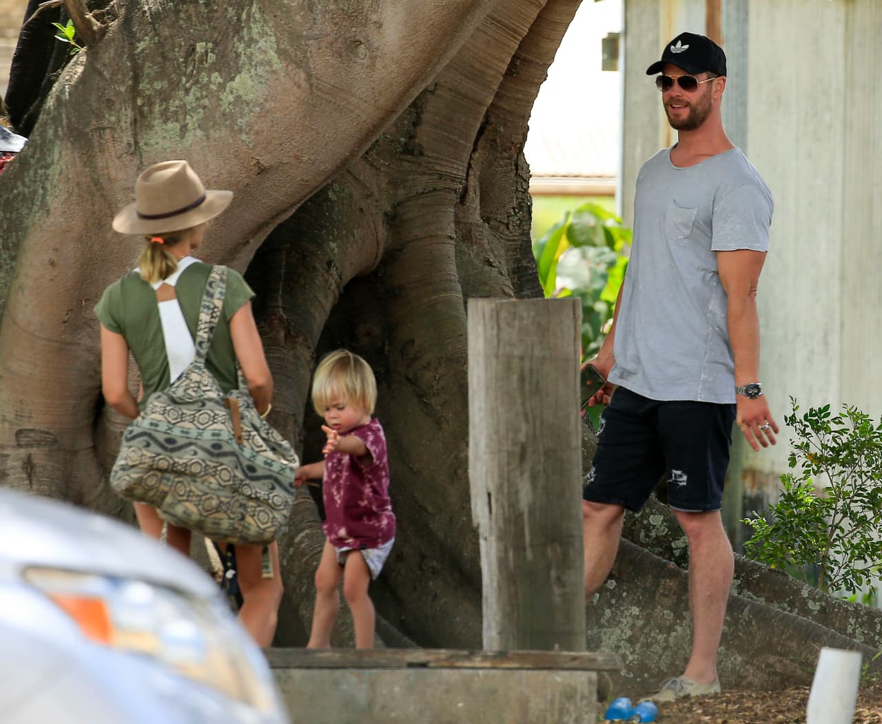 Los pequeños querían jugar en él.