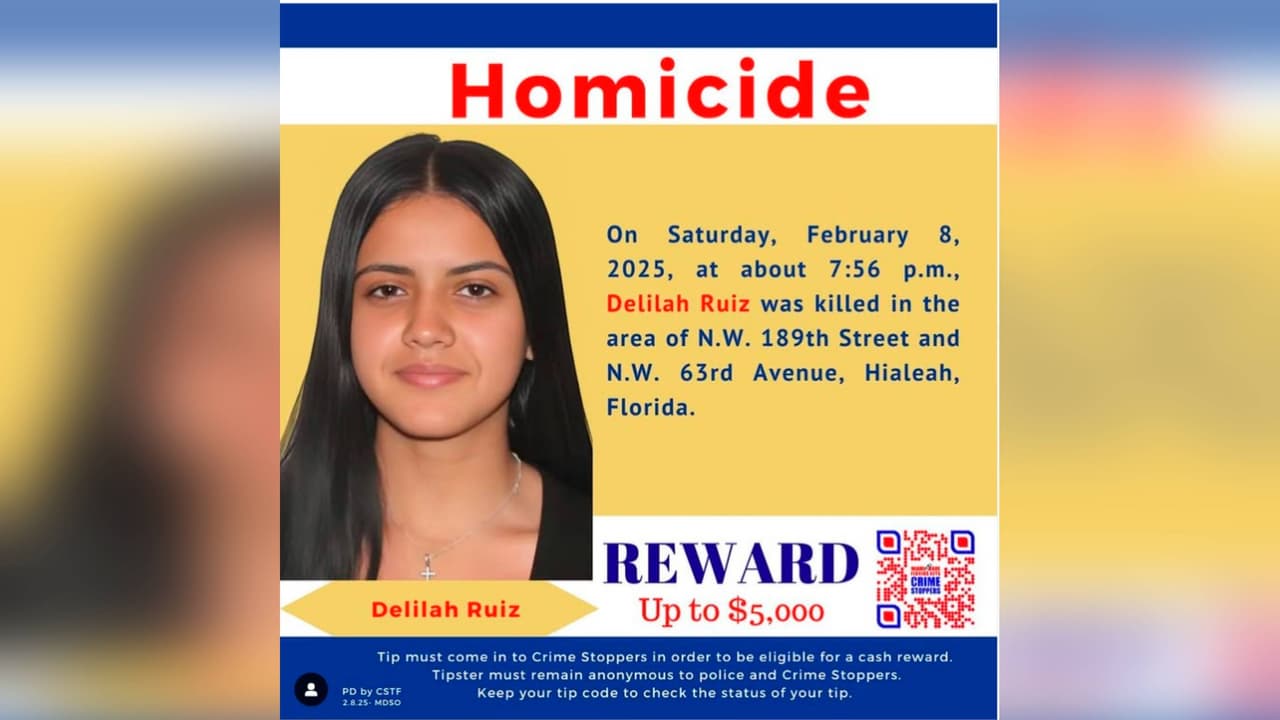 Buscan a hombre acusado de matar a tiros a una mujer de 20 años en Miami-Dade