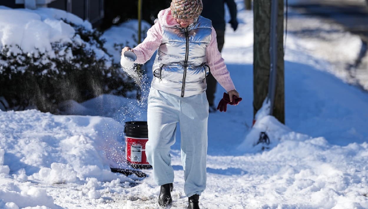 En un día, Charlotte recibe más nieve de la que vio durante los pasados 22 años