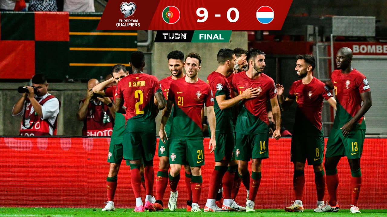 DT de Luxemburgo abandona a sus jugadores tras ver goleada de Portugal