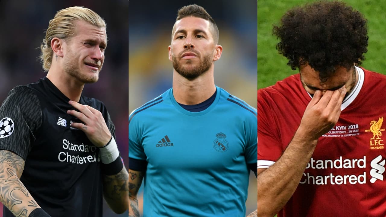 ¡No solo fue a Salah! Sergio Ramos habría incidido con un codazo en los bloopers de Karius 