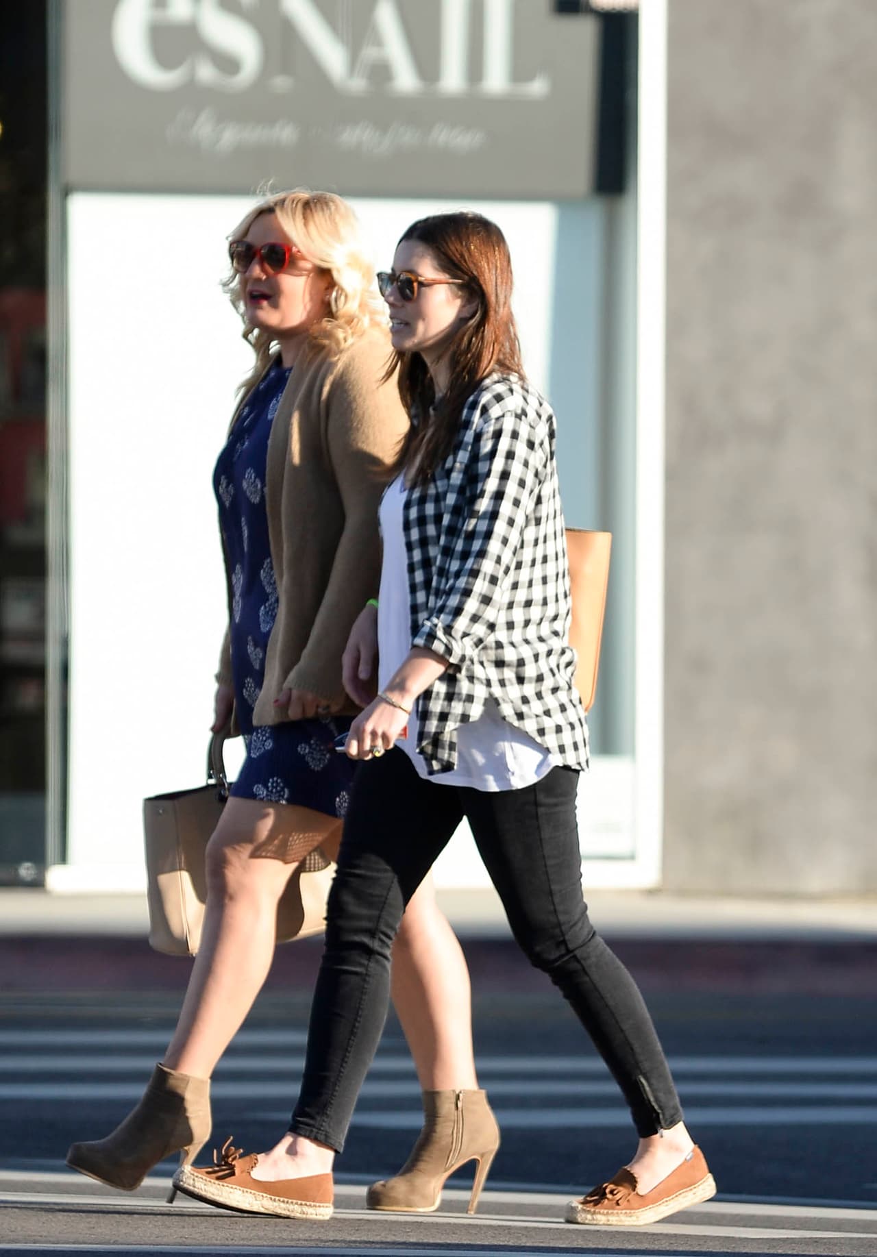 Ambas también fueron a hacer un par de compras.