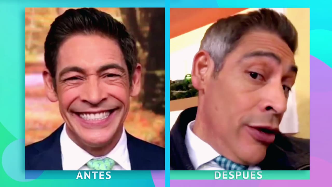 Durante el mes de diciembre Johnny sorprendió a todos con el notorio cambio en su cabellera y sus canas.