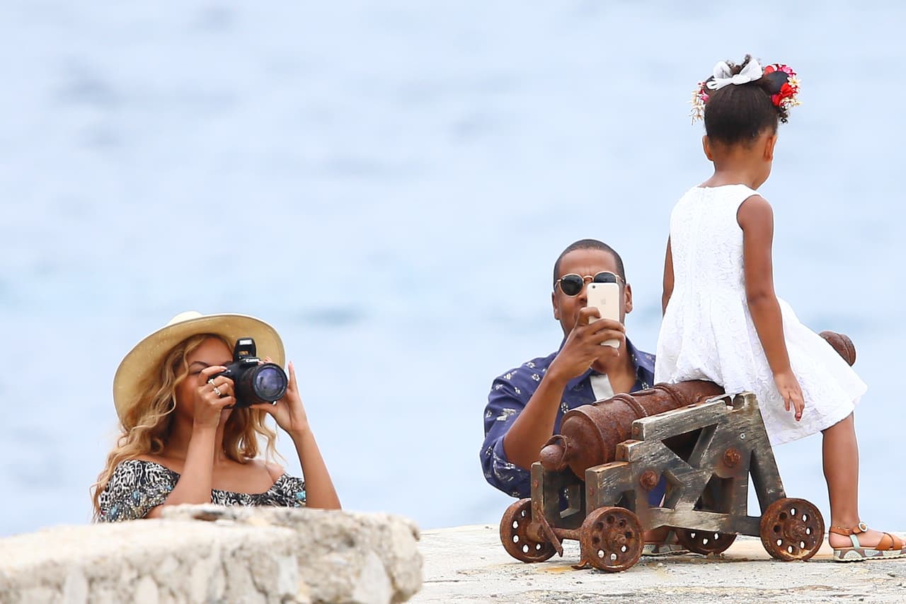 La tarde fue de lo mejor y no pararon de tomar fotografías.