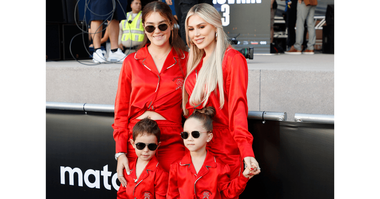 Fernanda Gómez e hijos de Saúl 'Canelo' Álvarez