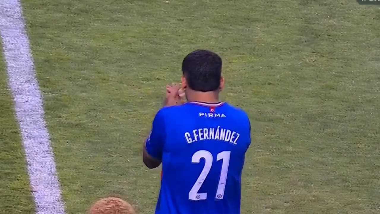 Gol de Toro Fernández de penal que motiva a Cruz Azul vs. LACF