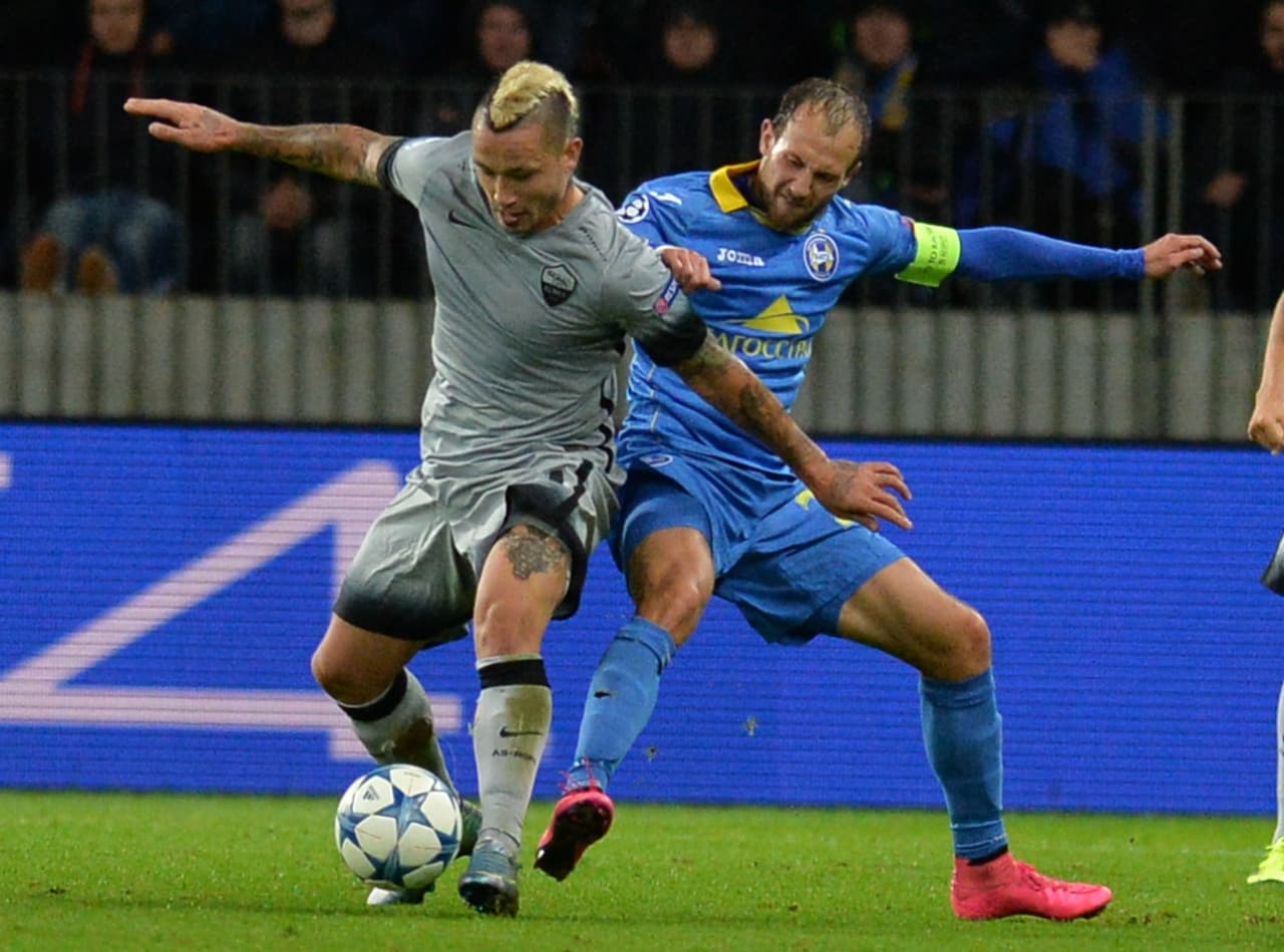 BATE Borisov 3-2 Roma: La épica no le alcanzó a una Loba gris tras media hora caótica