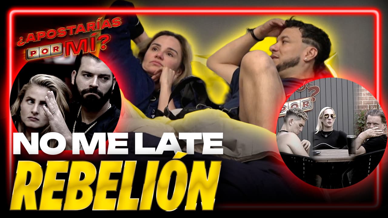 Claudia y Lorenzo están arrepentidos de estar con los hipócritas de Rebelión