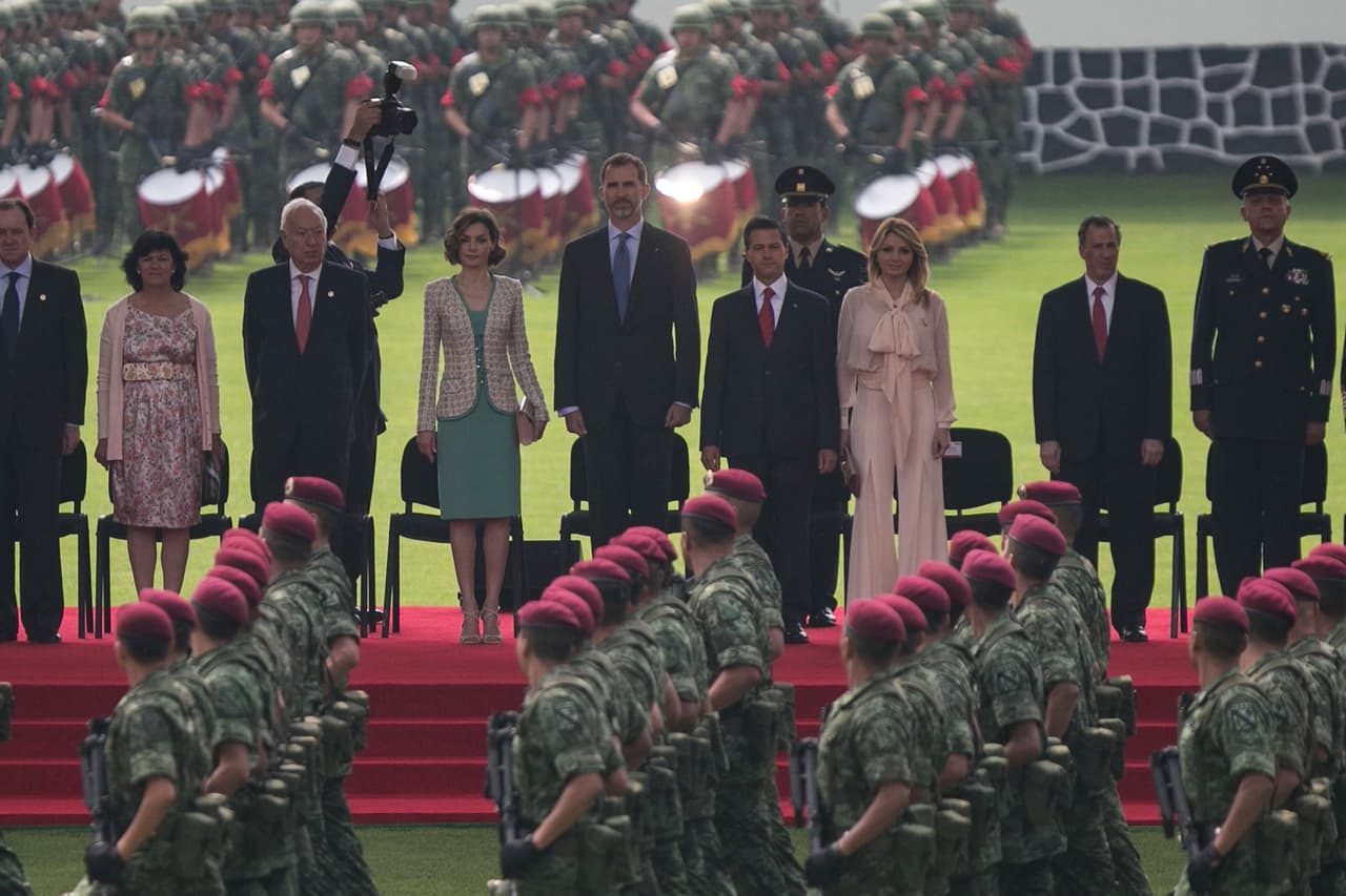 Mira más fotos del viaje de los soberanos de España a México.