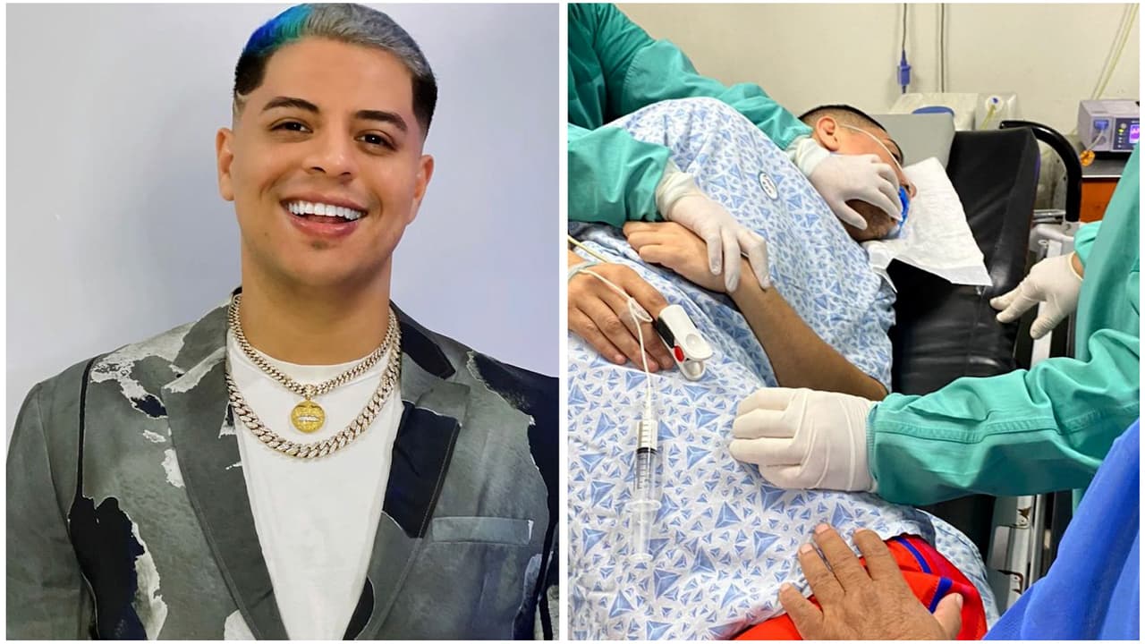 En diciembre de 2021, Eduin Caz tuvo que ser llevado de emergencia a un hospital tras fuertes dolores en el estómago. Fueron los primeros indicios que dio sobre la hernia hiatal que padecía.