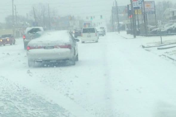Esta imagen también fue proporcionada por Mago Jaramillo, y revela las intensas condiciones climáticas en Estados Unidos.