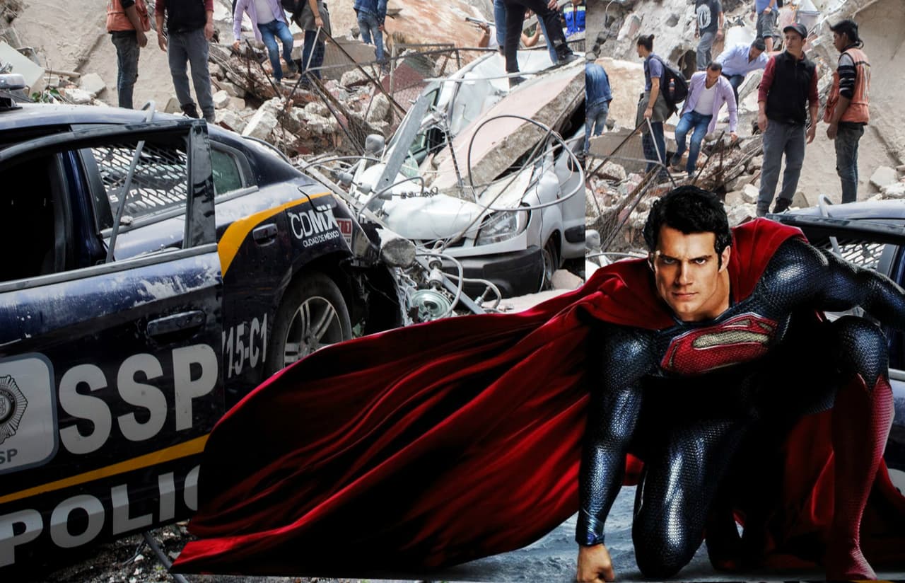 'Superman' envía emotivo mensaje al pueblo de México tras el terremoto