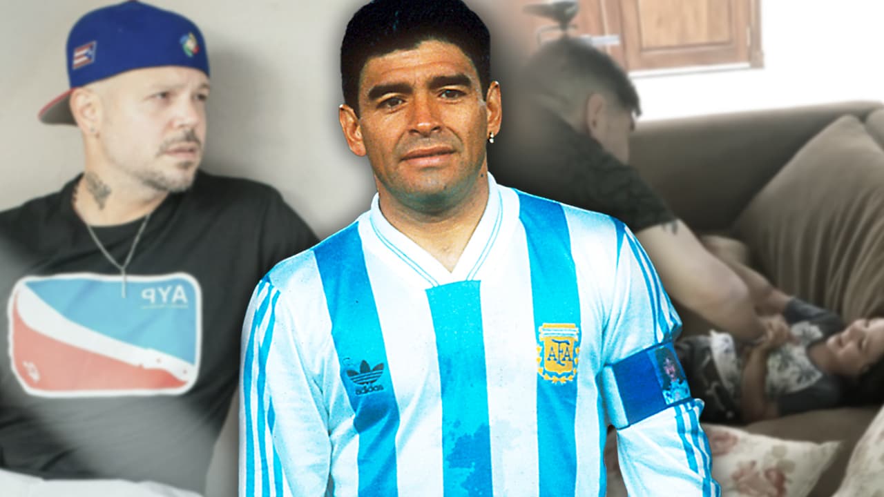 Con un video íntimo, Residente presume ese ‘lado’ de Maradona que no todos conocían