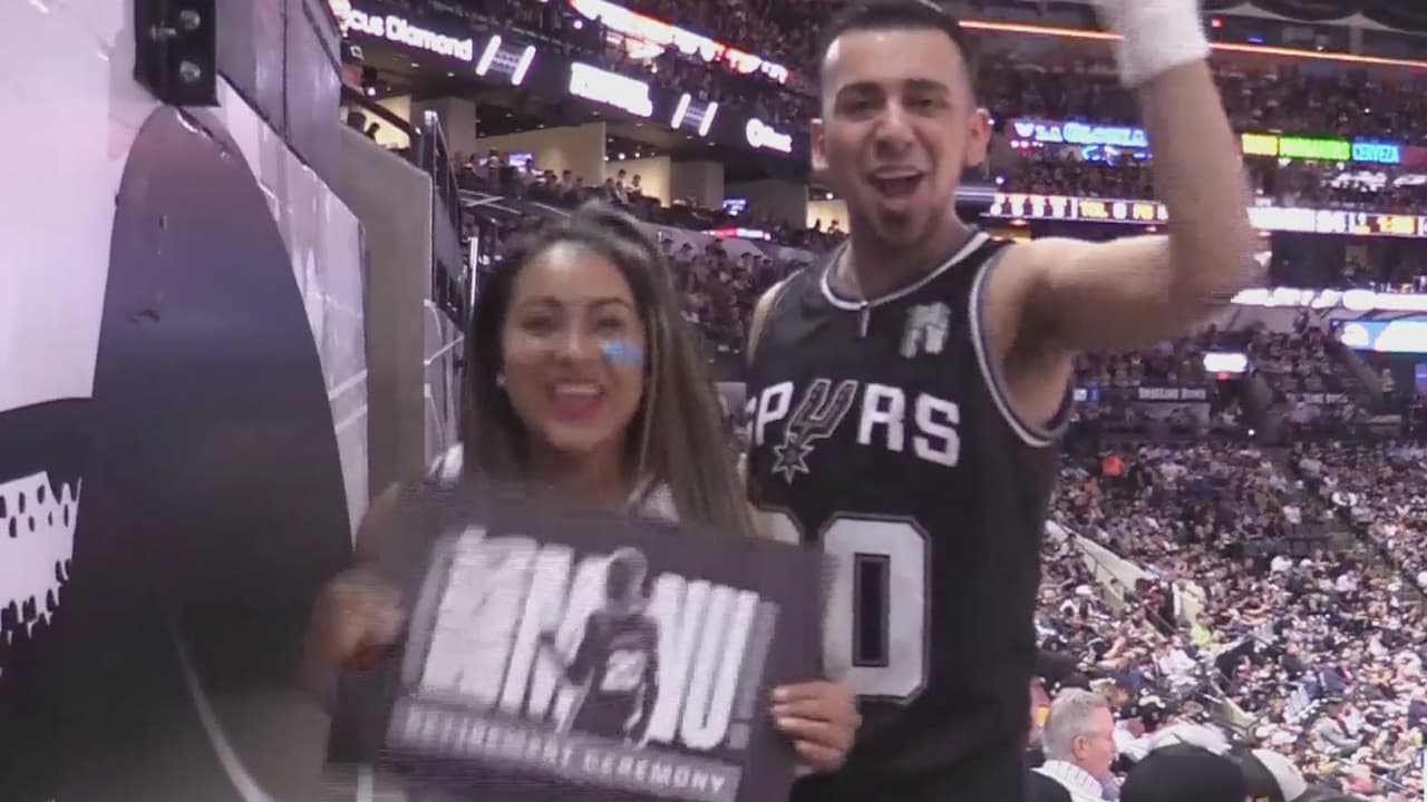 Fanáticos despiden a Manu Ginóbili con una fiesta sin igual