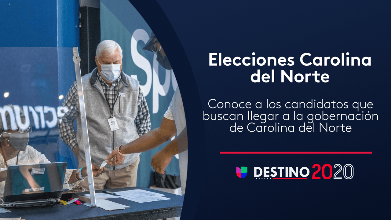 Conoce a los candidatos que buscan llegar a la gobernación de Carolina del Norte