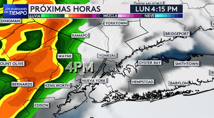 Posibles tormentas severas y amenaza de tornado este lunes para NY y NJ
