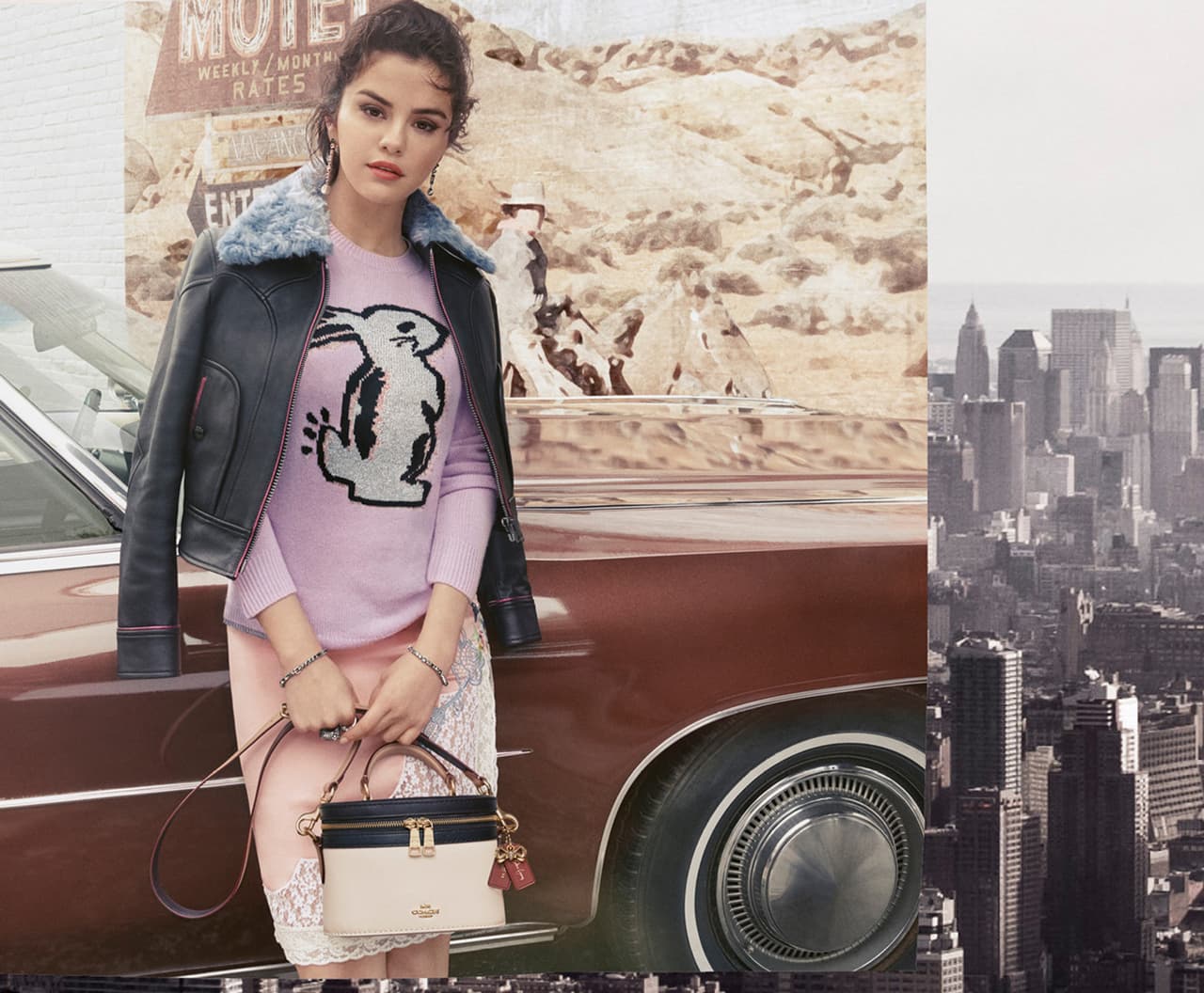 Agosto 2018. Campaña lanzamiento de la línea Coach x Selena Gomez.
<br>