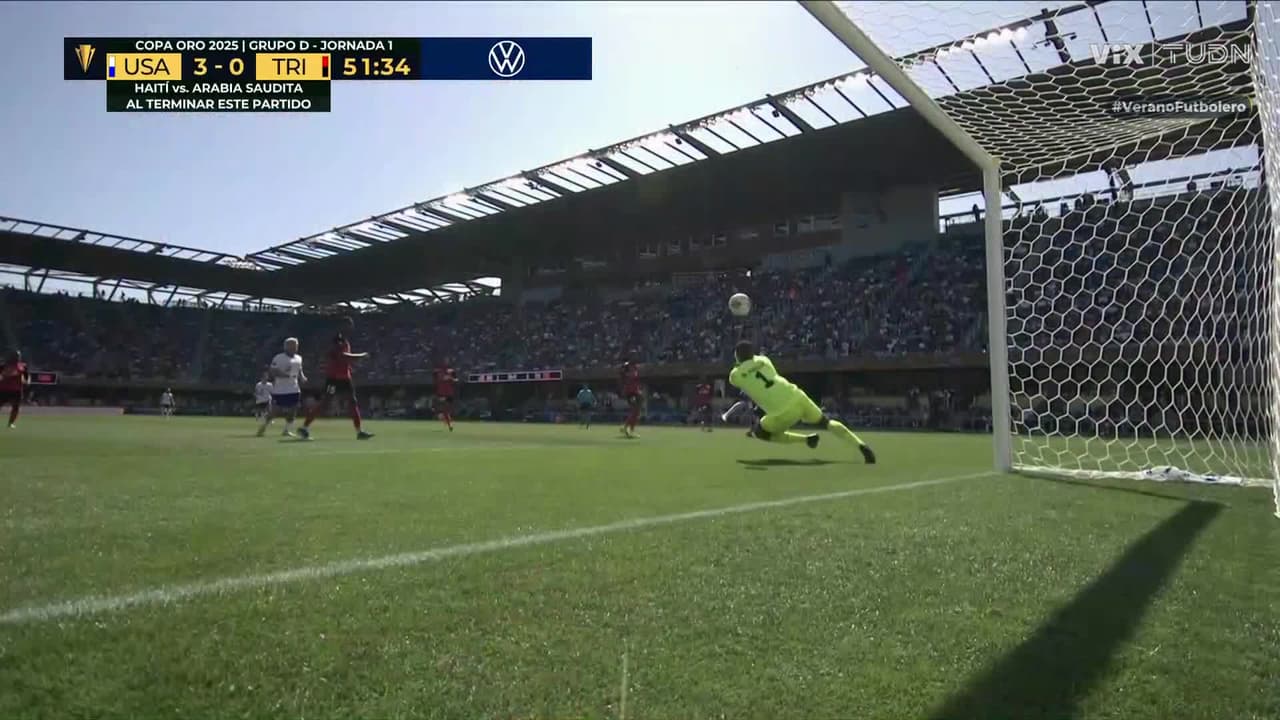 ¡Phillip es figura! Nueva atajada evita que Estados Unidos amplíe la goleada