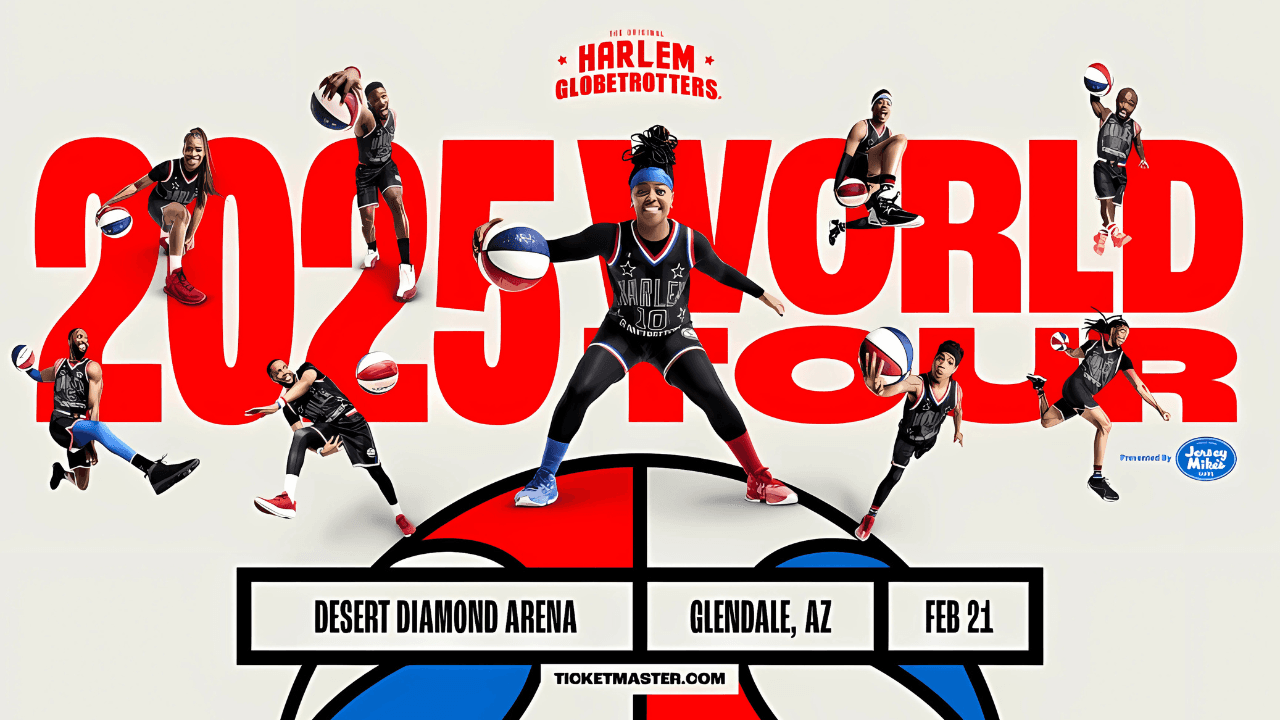 Con Latino Mix 100.3 puedes ganar boletos para ver a los Harlem Globetrotters