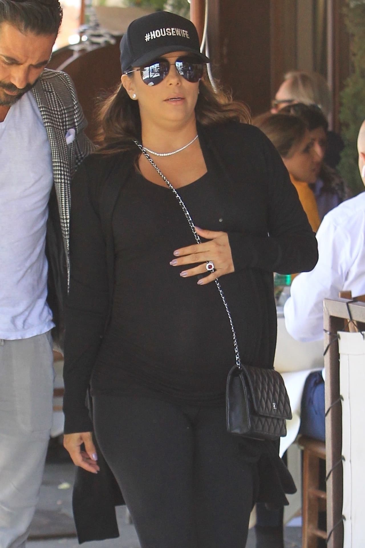 Desde que Eva hizo público su embarazo, no ha dejado de trabajar y aparecer en público.