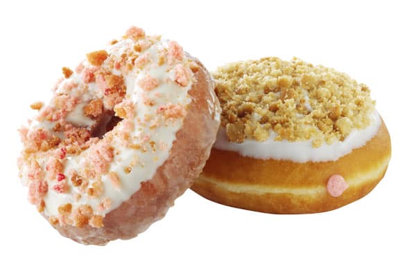 Si compras alguna bebida recibirás una dona gratis. Solo en establecimientos participantes.