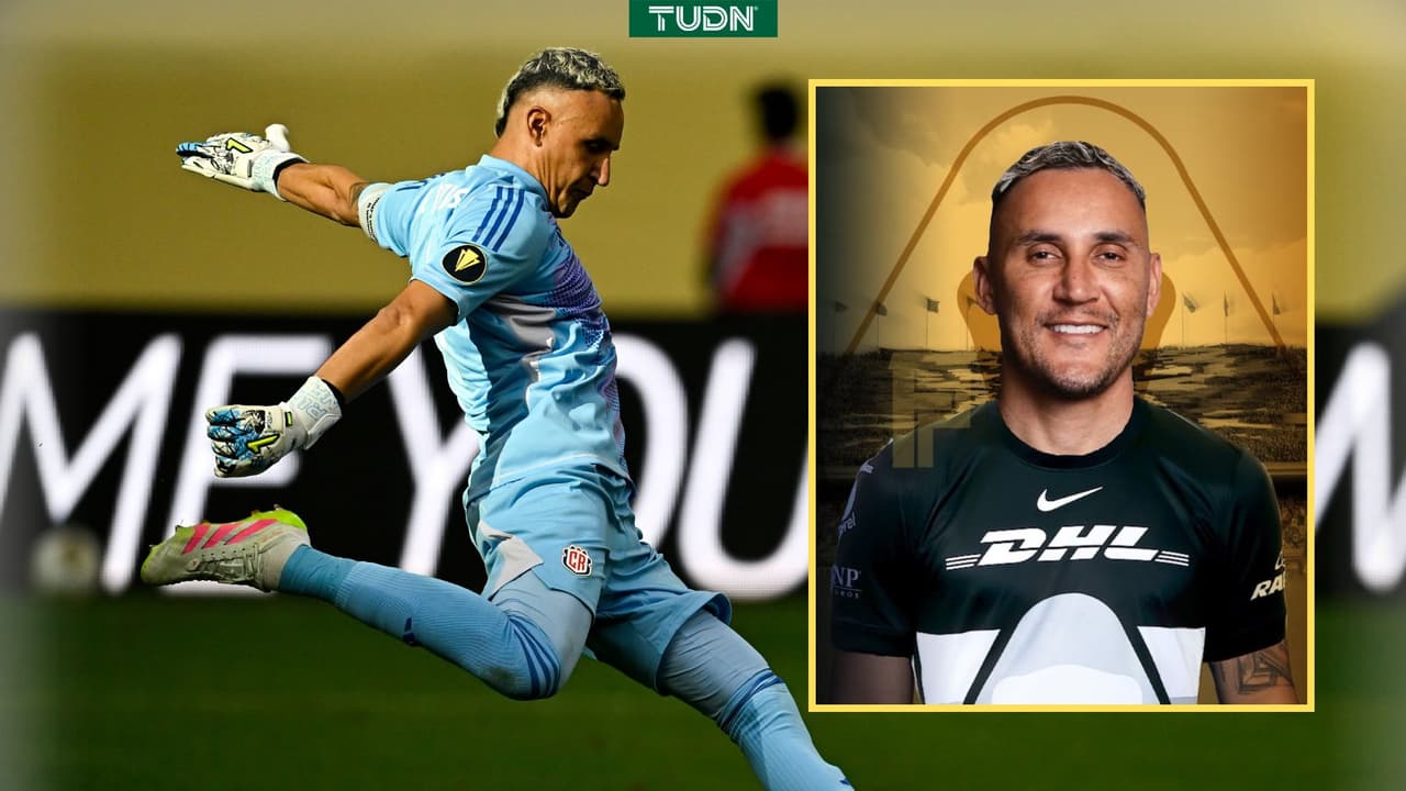Bombazo de último momento: ¡¡Keylor Navas es refuerzo de Pumas!!