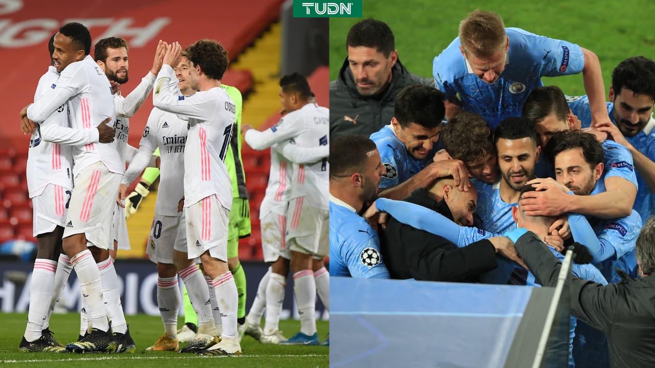 Antecedentes del Real Madrid y Manchester City en las semifinales de UEFA Champions League