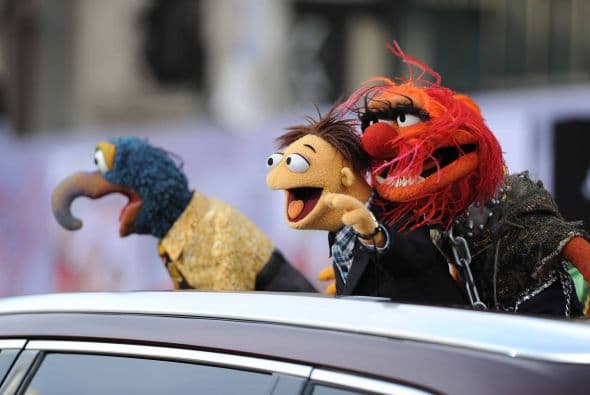 Los famosos títeres llegaron al Capital Theatre durante la premier de su más reciente película y sus fieles fanáticos se apoderaron del boulevard de las estrellas en Hollywood. Muppets Most Wanted es una comedia musical escrita por Bobin y Nicholas Stoller y continúa la saga de 2011 ‘The Muppets’. Esta vez, la rana Kermit y sus amigos se verán envueltos involuntariamente en un crimen internacional, mientras se encontraban de gira por Europa.