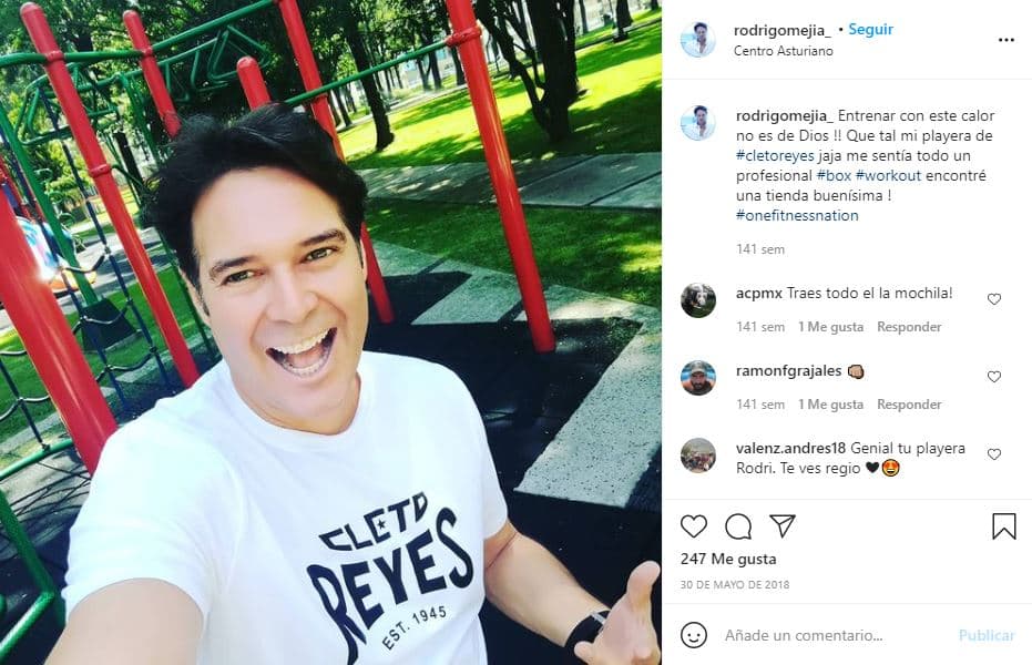 En sus publicaciones de 2018 se podía notar un gran entusiasmo en su carrera.